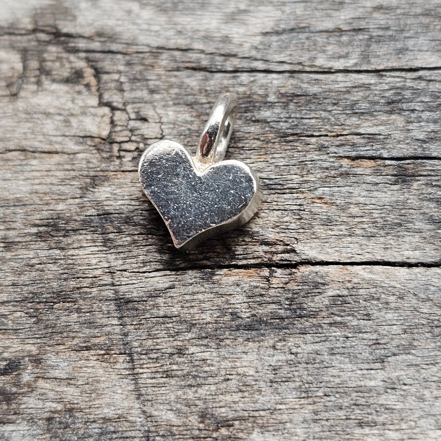 Vintage Aarikka Platinoro Sterling Silver Heart Pendant Finland