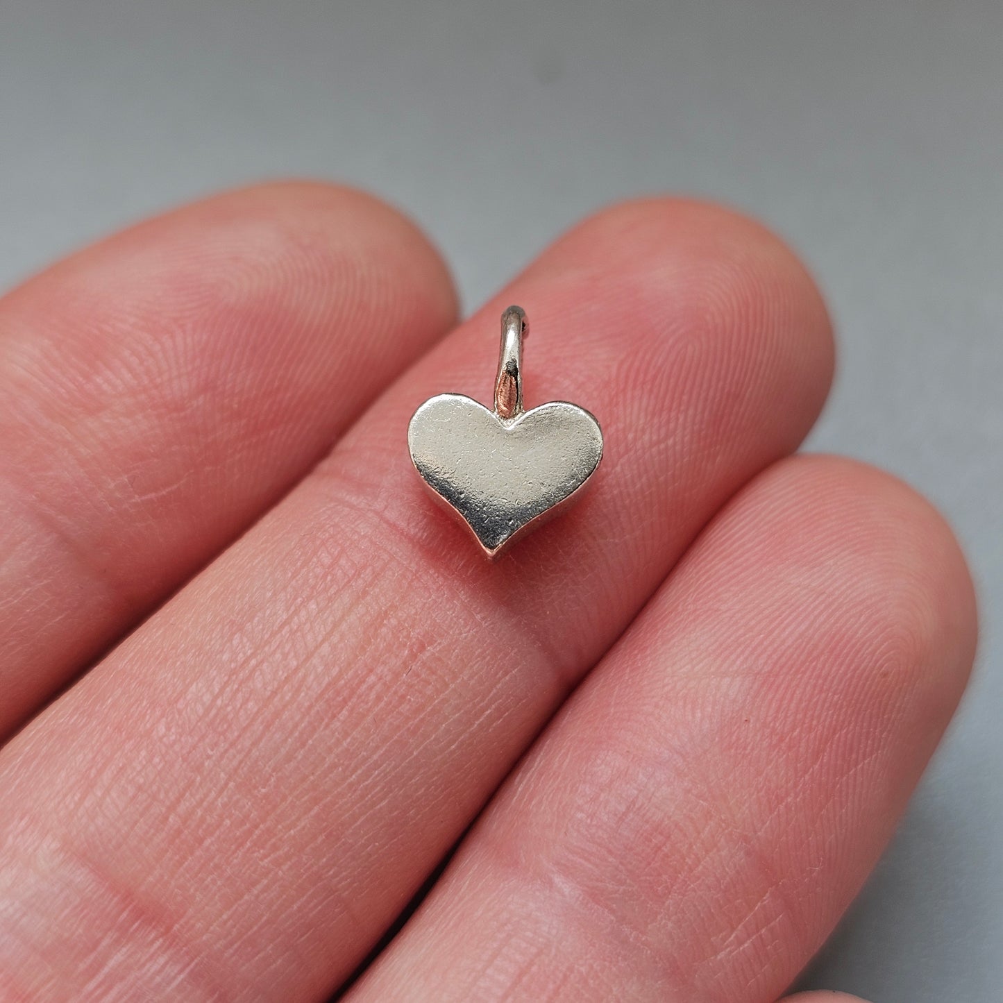 Vintage Aarikka Platinoro Sterling Silver Heart Pendant Finland