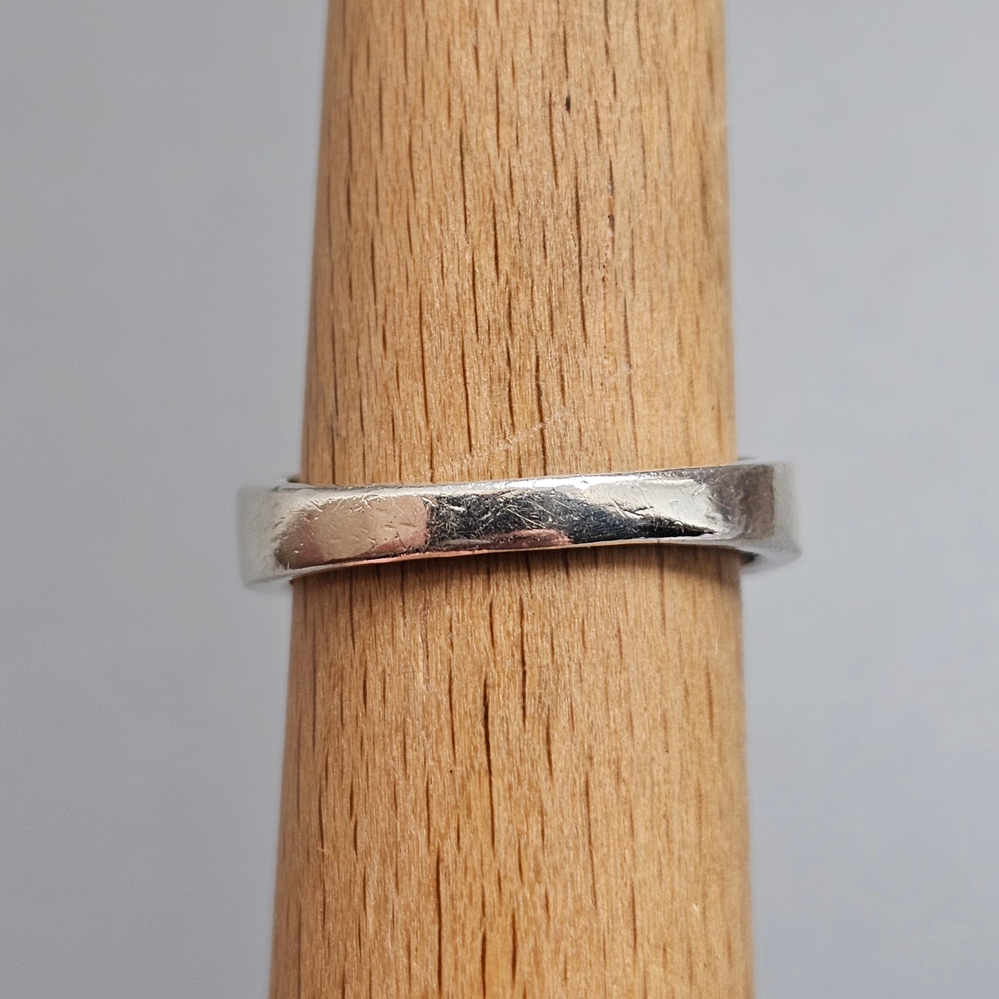 Contemporary Sterling Silver Black Onyx Geometric Modernist Ring