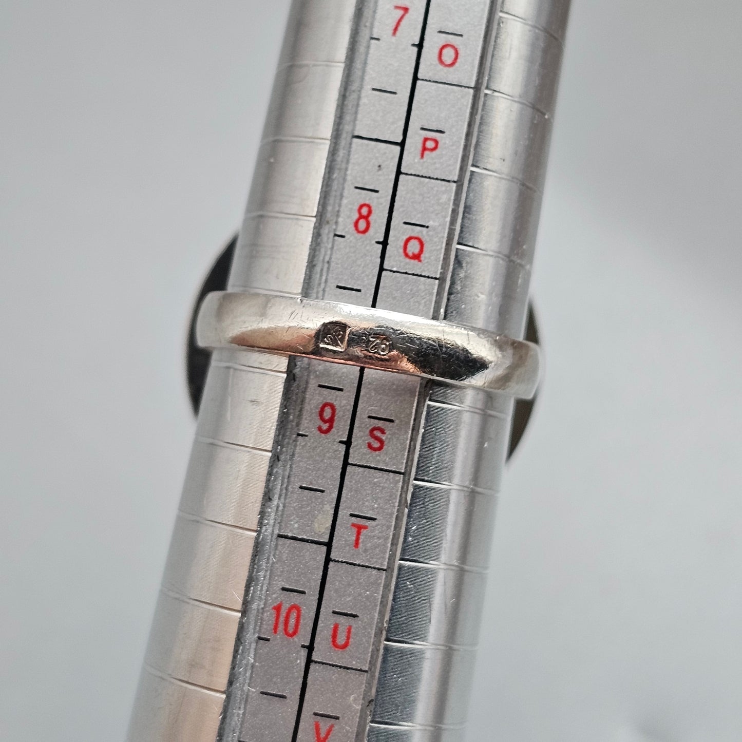 Vintage Sterling Silver Large Conical Modernist Statement Ring