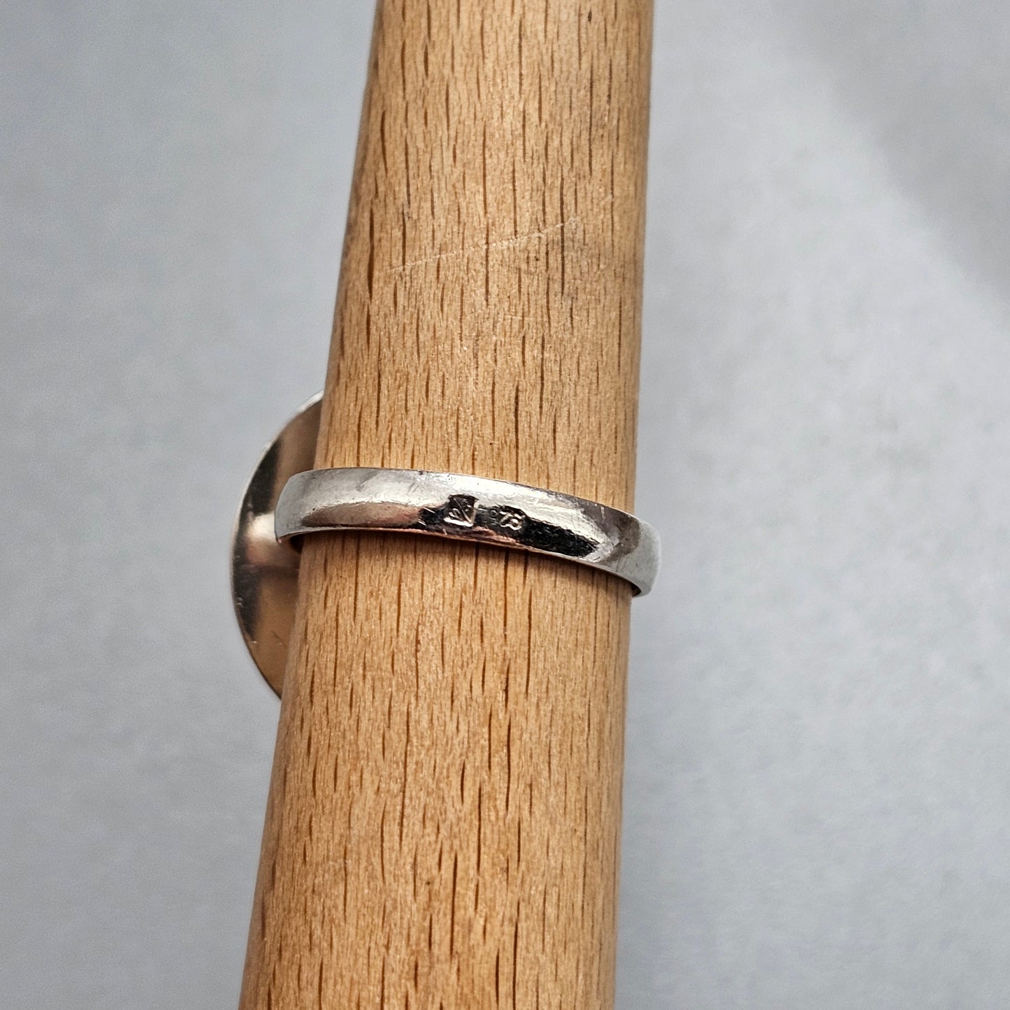 Vintage Sterling Silver Large Conical Modernist Statement Ring