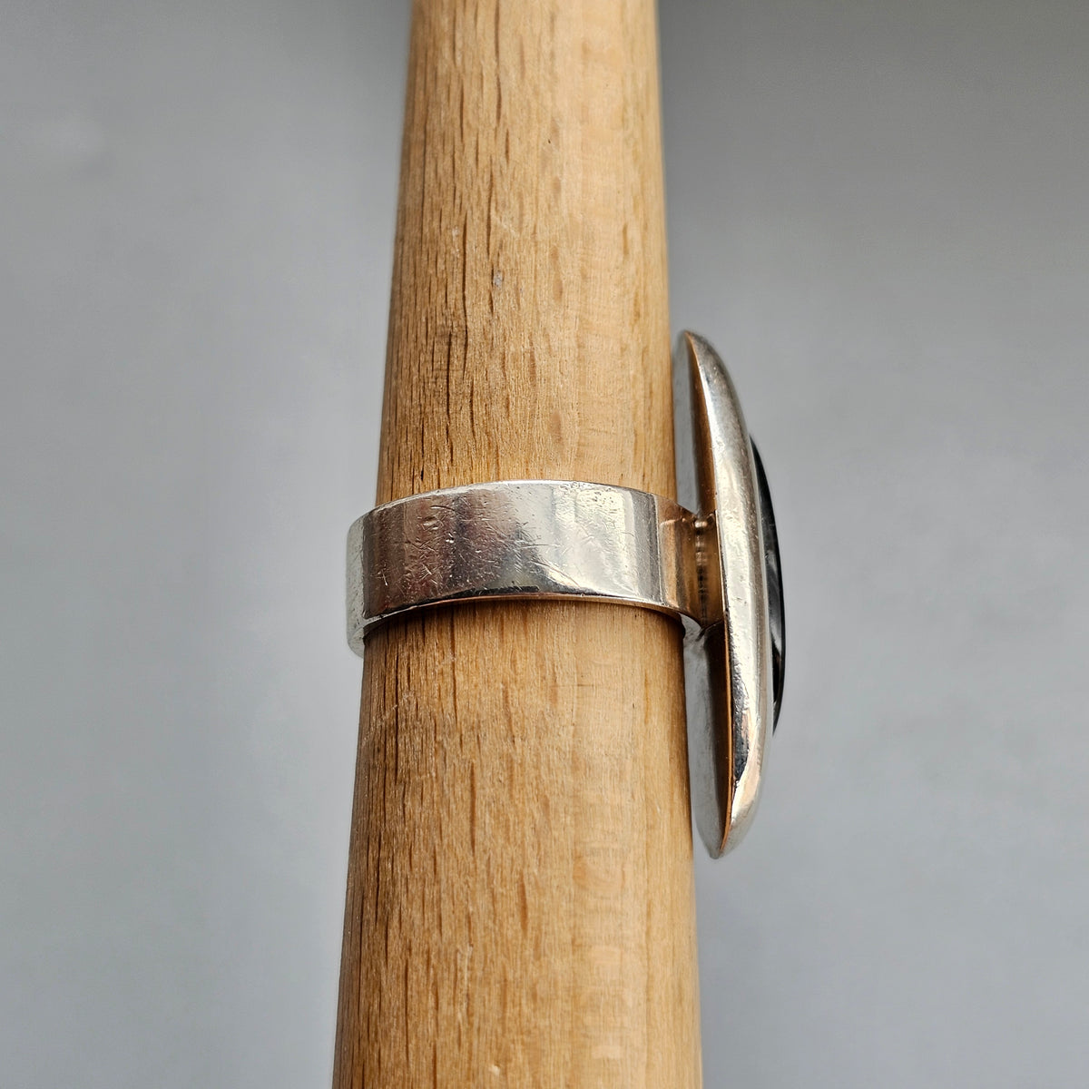 Kalevala Koru Mirjam Salminen 'Elegant' Sterling Silver Spectrolite Ring