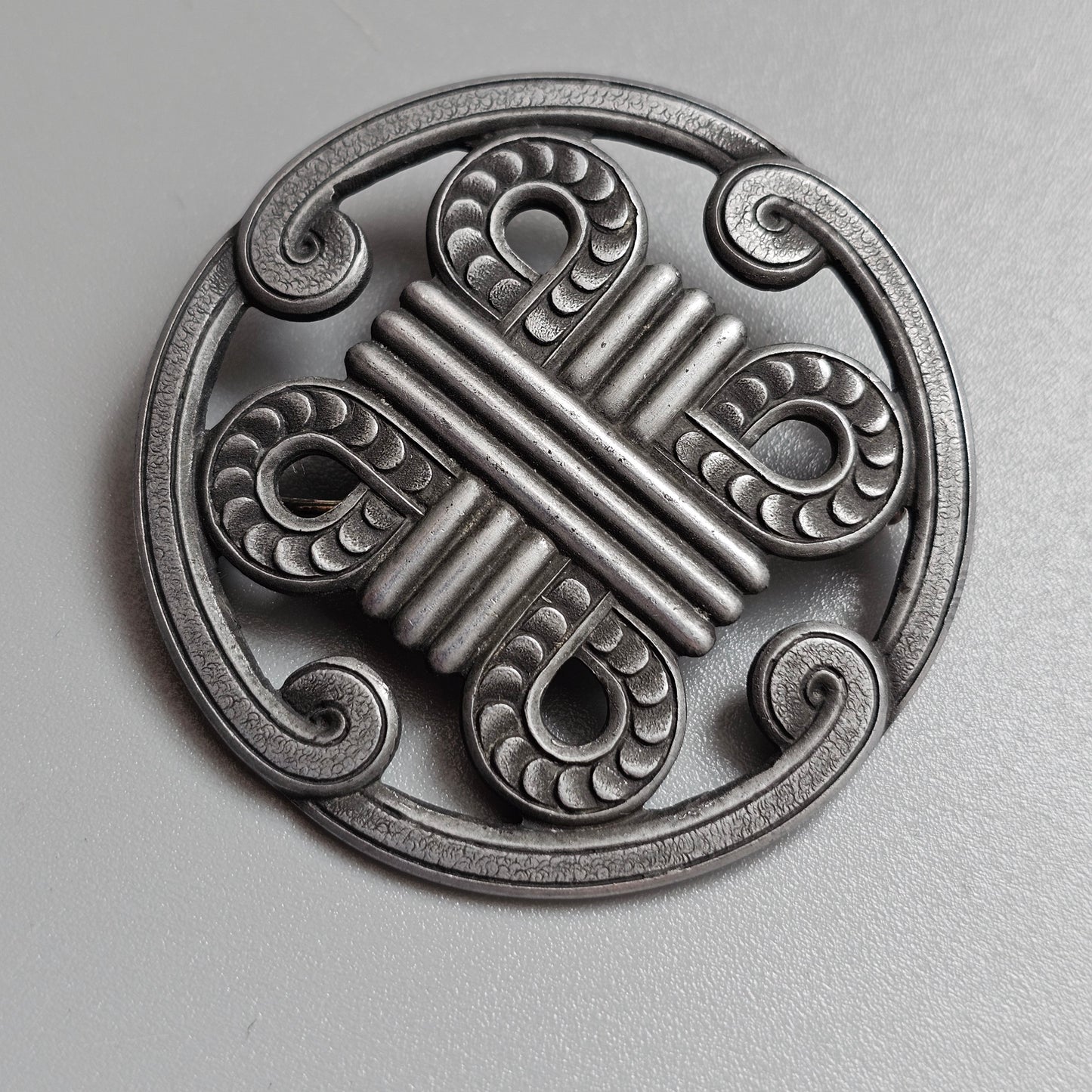 Vintage Finnish 1930s 1940s ATO-Koru Taikahely Brooch