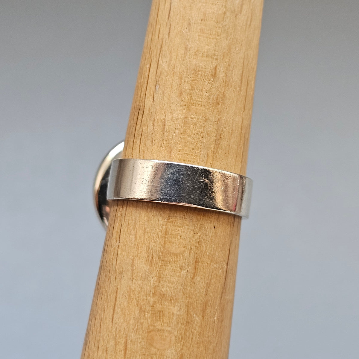 Vintage 1960s Martti Viikinniemi Finnish Silver Smoky Quartz Ring 1967