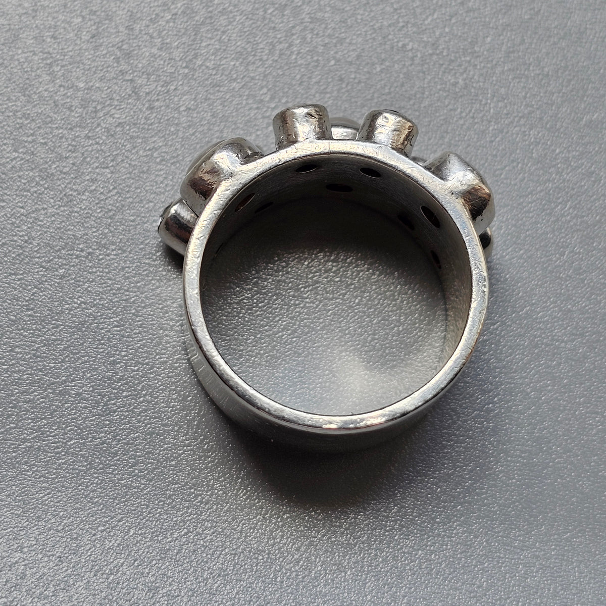 Contemporary Moment 23 Swedish Design Sterling Silver Pearl Ring