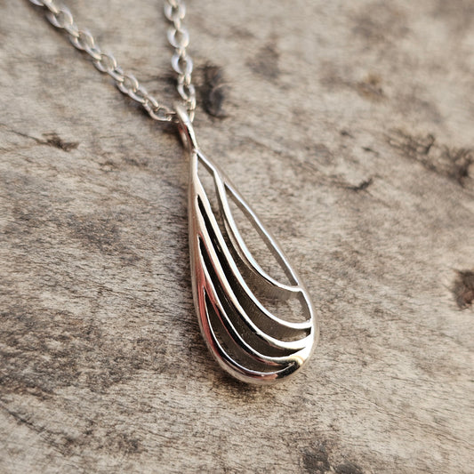 Contemporary Finnfeelings Virga Finnish Sterling Silver Necklace Assi Arnimaa
