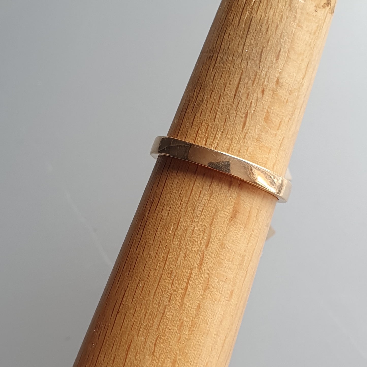 Vintage Danish Modernist 14ct & Lab-Created Alexandrite Ring by Erik S. Cohn-Pålsson - Copenhagen