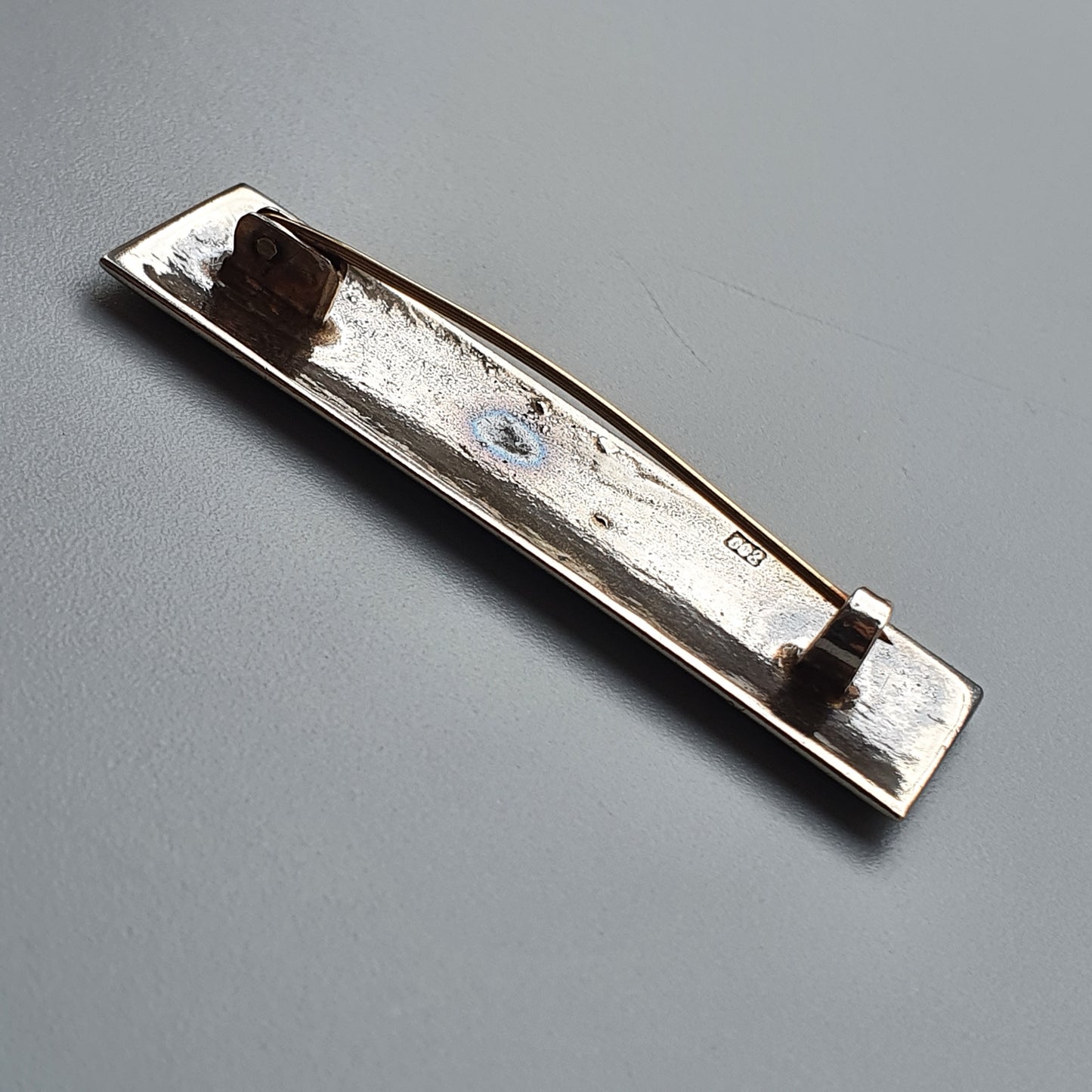 Vintage Antique Silver Bar Brooch