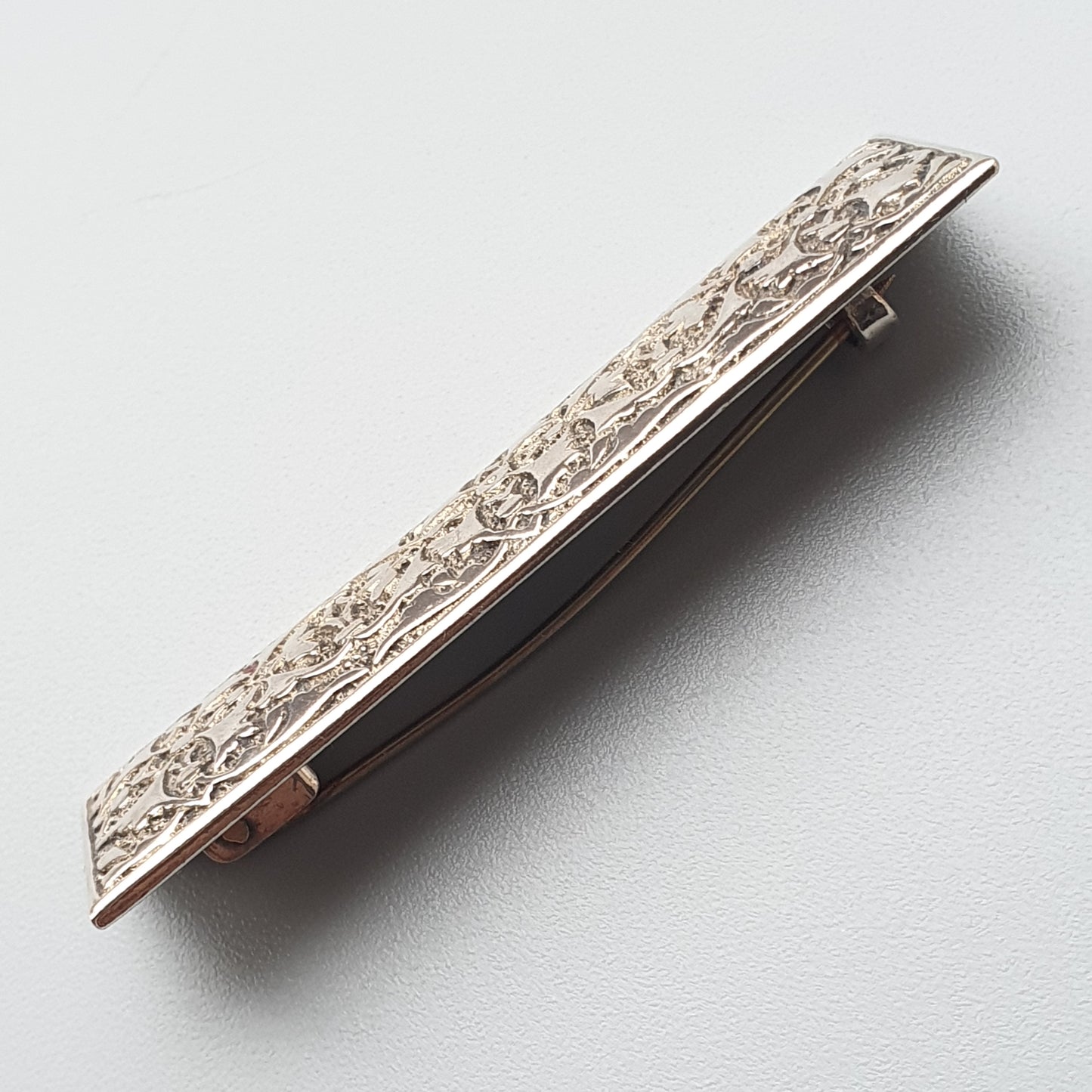 Vintage Antique Silver Bar Brooch